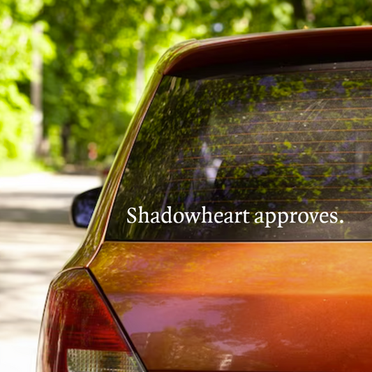 Shadowheart Approves vinyl decal / sticker